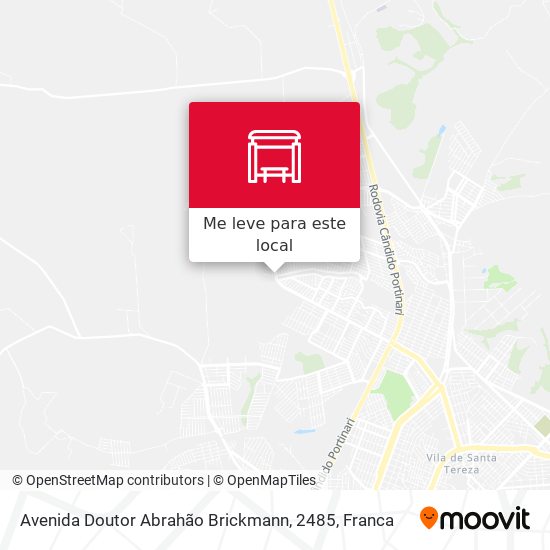 Avenida Doutor Abrahão Brickmann, 2485 mapa
