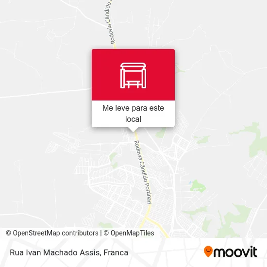 Rua Ivan Machado Assis mapa