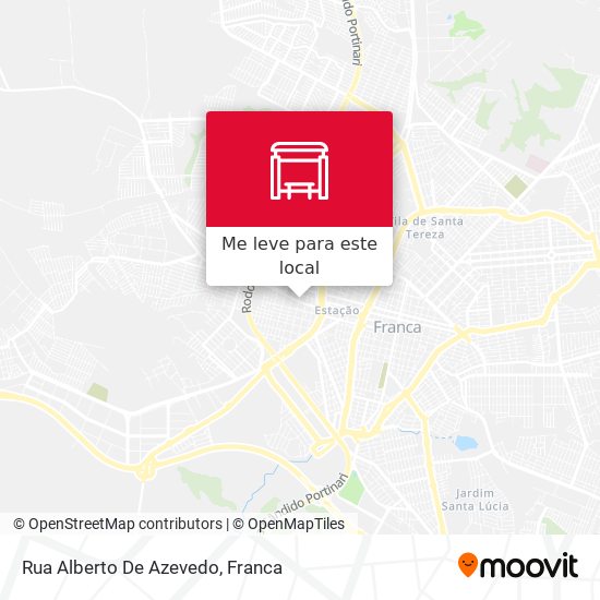 Rua Alberto De Azevedo mapa