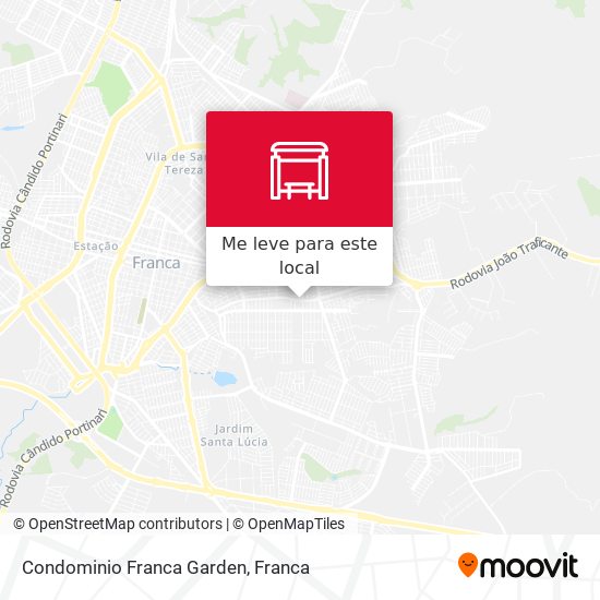 Condominio Franca Garden mapa