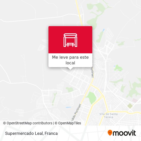 Supermercado Leal mapa