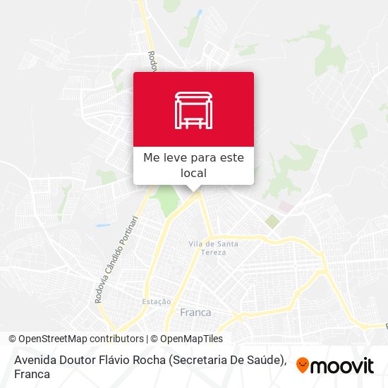 Avenida Doutor Flávio Rocha (Secretaria De Saúde) mapa