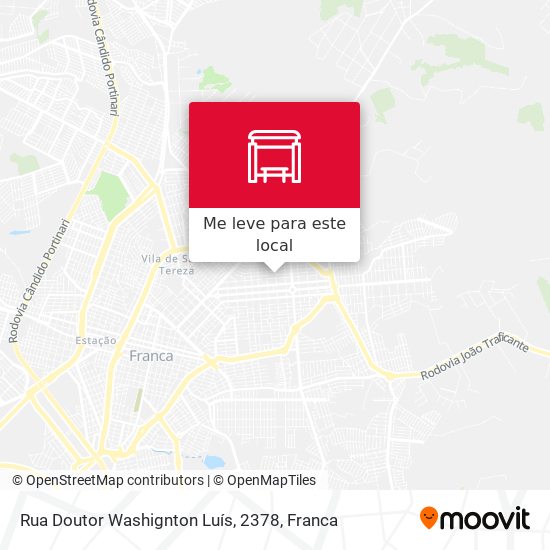 Rua Doutor Washignton Luís, 2378 mapa