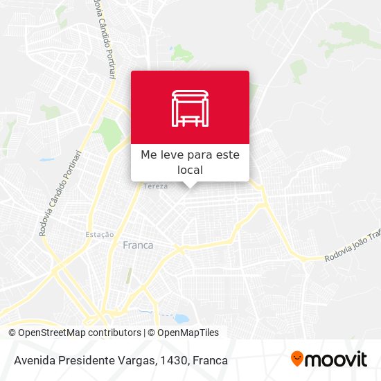 Avenida Presidente Vargas, 1430 mapa