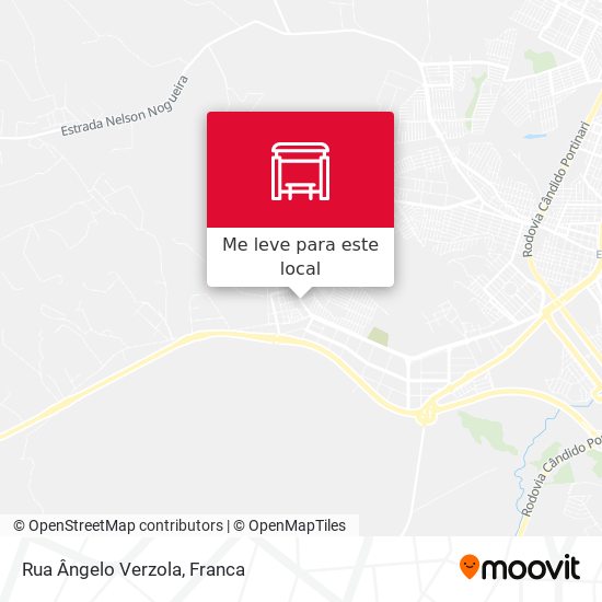 Rua Ângelo Verzola mapa