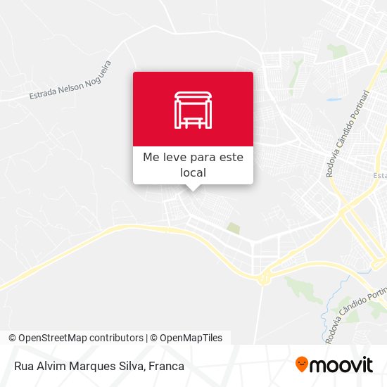 Rua Alvim Marques Silva mapa