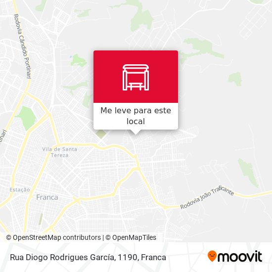 Rua Diogo Rodrigues García, 1190 mapa