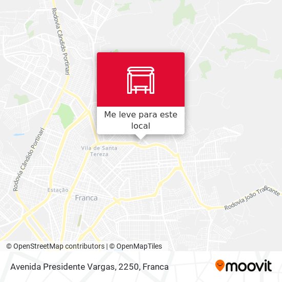 Avenida Presidente Vargas, 2250 mapa