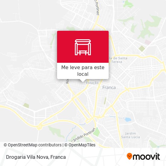 Drogaria Vila Nova mapa