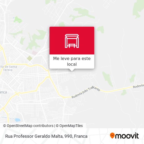 Rua Professor Geraldo Malta, 990 mapa