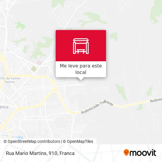 Rua Mario Martins, 910 mapa