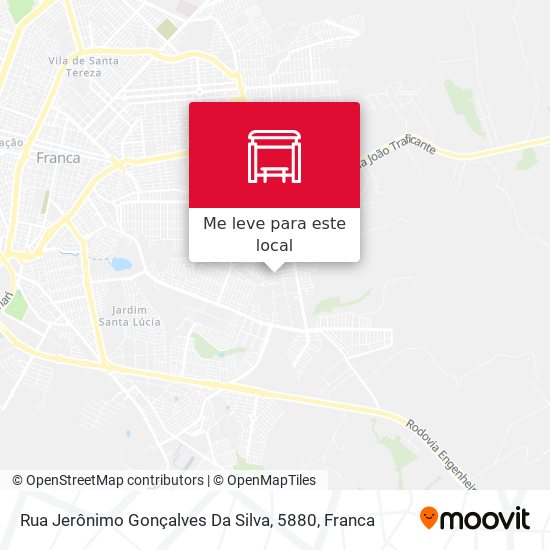 Rua Jerônimo Gonçalves Da Silva, 5880 mapa