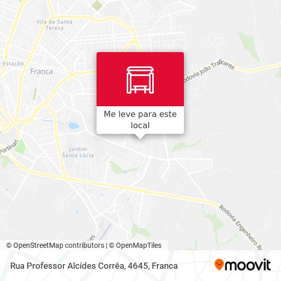 Rua Professor Alcídes Corrêa, 4645 mapa