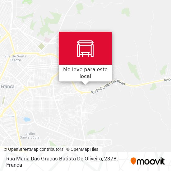 Rua Maria Das Graças Batista De Oliveira, 2378 mapa