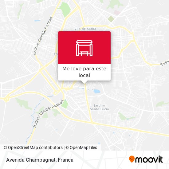 Avenida Champagnat mapa