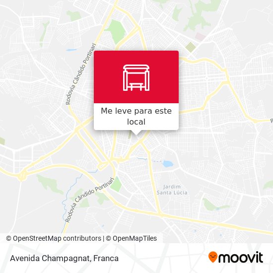 Avenida Champagnat mapa