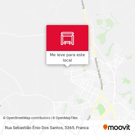 Rua Sebastião Ênio Dos Santos, 3365 mapa