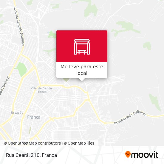 Rua Ceará, 210 mapa