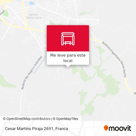 Cesar Martins Piraja 2691 mapa