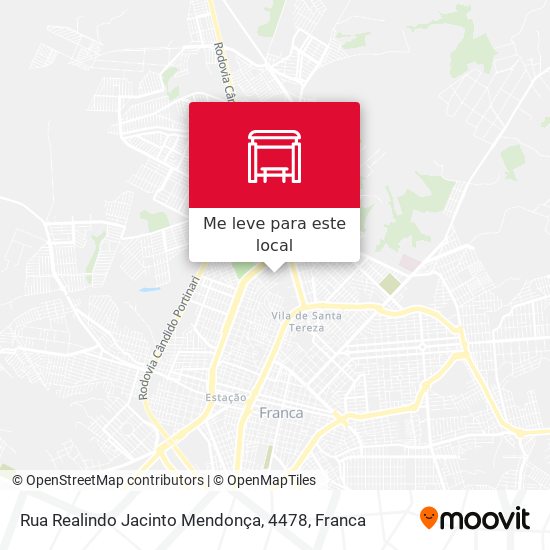 Rua Realindo Jacinto Mendonça, 4478 mapa