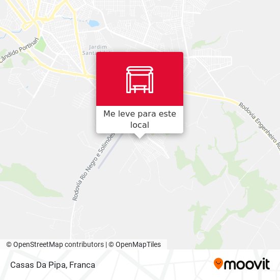 Casas Da Pipa mapa