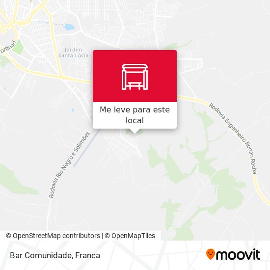 Bar Comunidade mapa