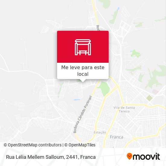 Rua Lélia Mellem Salloum, 2441 mapa