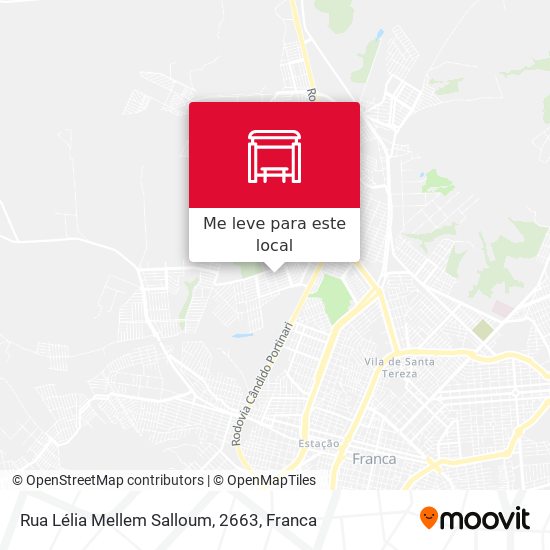 Rua Lélia Mellem Salloum, 2663 mapa