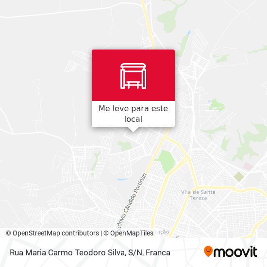 Rua Maria Carmo Teodoro Silva, S / N mapa