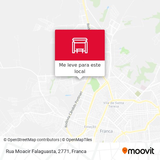Rua Moacir Falaguasta, 2771 mapa
