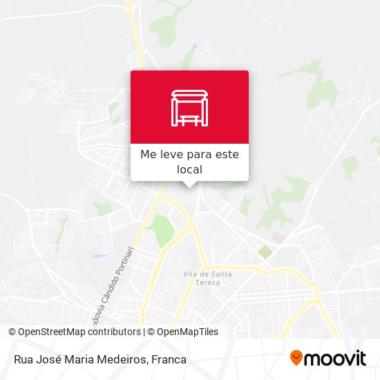Rua José Maria Medeiros mapa