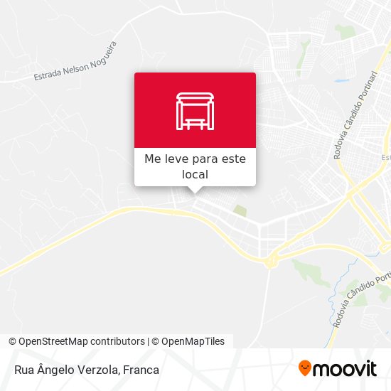 Rua Ângelo Verzola mapa