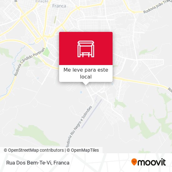 Rua Dos Bem-Te-Vi mapa