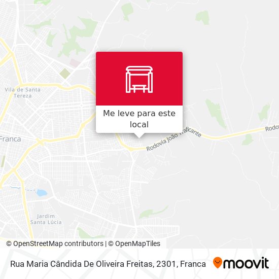 Rua Maria Cândida De Oliveira Freitas, 2301 mapa