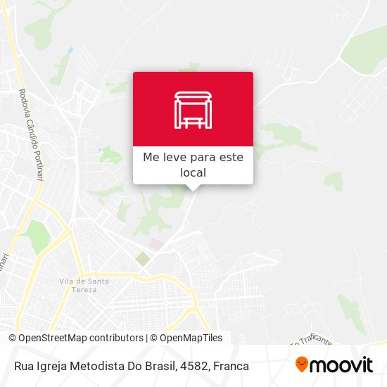 Rua Igreja Metodista Do Brasil, 4582 mapa