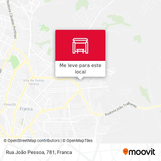 Rua João Pessoa, 781 mapa