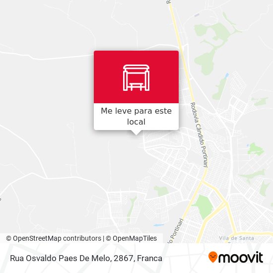 Rua Osvaldo Paes De Melo, 2867 mapa