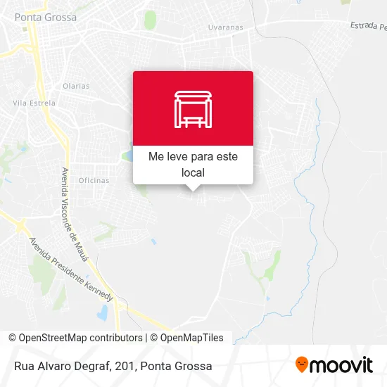 Rua Alvaro Degraf, 201 mapa