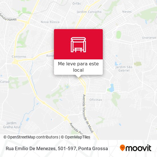 Rua Emílio De Menezes, 501-597 mapa