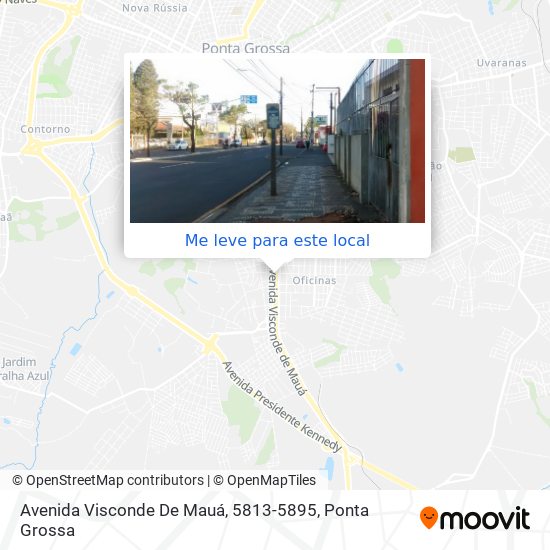 Avenida Visconde De Mauá, 5813-5895 mapa