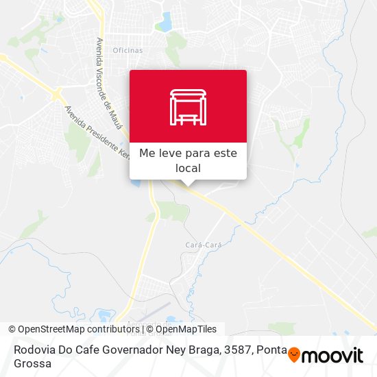 Rodovia Do Cafe Governador Ney Braga, 3587 mapa