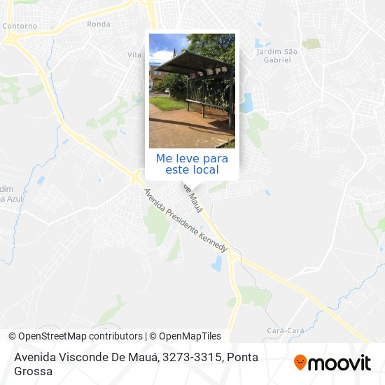 Avenida Visconde De Mauá, 3273-3315 mapa