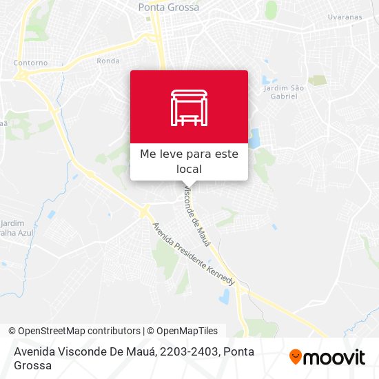 Avenida Visconde De Mauá, 2203-2403 mapa