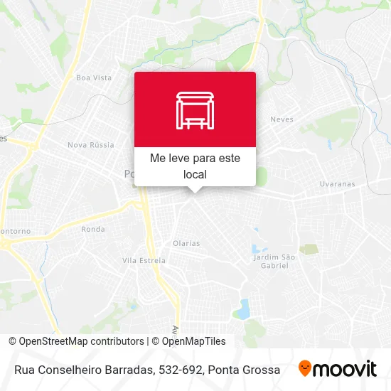 Rua Conselheiro Barradas, 532-692 mapa