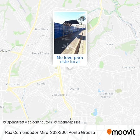 Rua Comendador Miró, 202-300 mapa