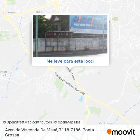 Avenida Visconde De Mauá, 7118-7186 mapa