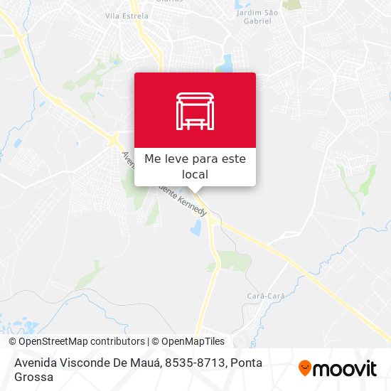 Avenida Visconde De Mauá, 8535-8713 mapa