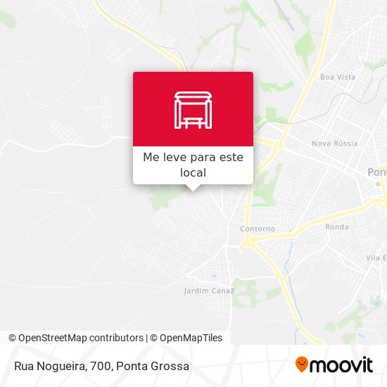 Rua Nogueira, 700 mapa