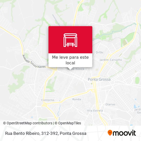 Rua Bento Ribeiro, 312-392 mapa