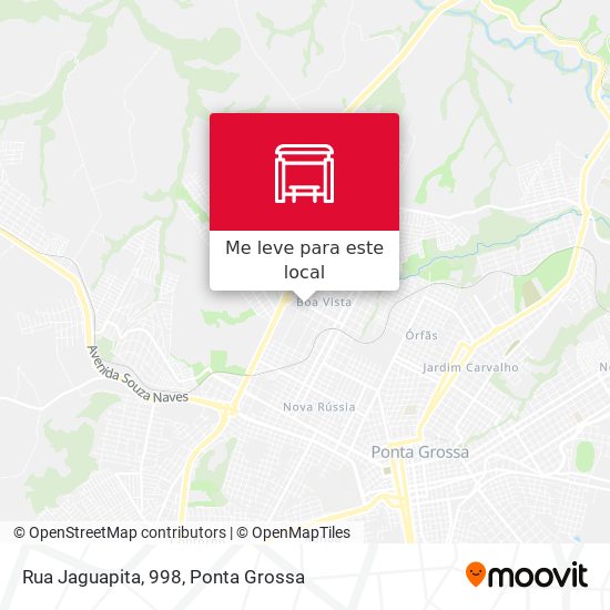 Rua Jaguapita, 998 mapa